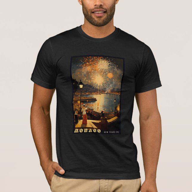 Camiseta Nochevieja en Mónaco (Anverso)