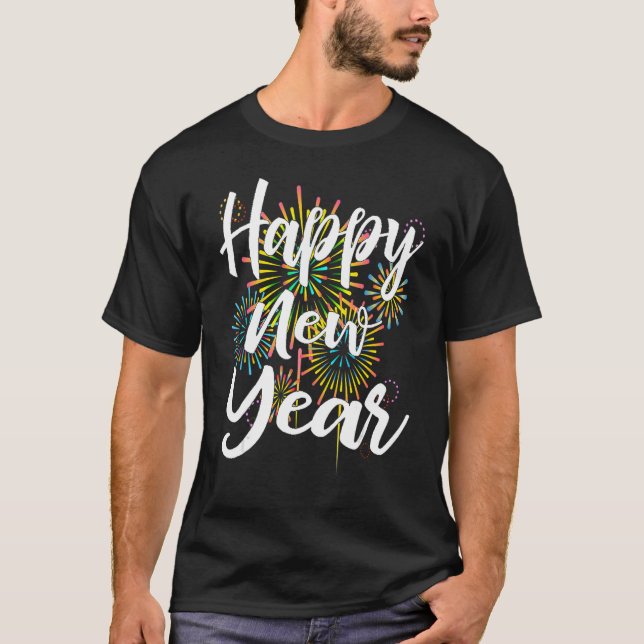 Camiseta Nochevieja Feliz Año Nuevo 2023 (Anverso)