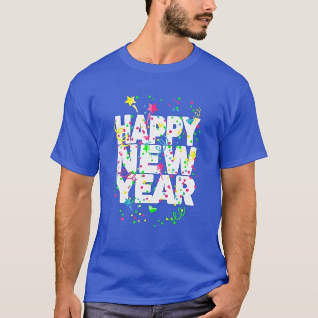 Camiseta Nochevieja Fiesta de Año Nuevo Feliz Año Nuevo 202 (Anverso)