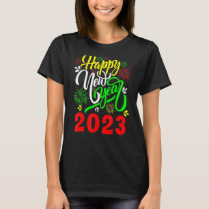 Camiseta Nochevieja Fiesta Suministra Niños NYE 2023 Feliz 