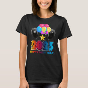 Camiseta Nochevieja Fiesta Suministra Niños NYE 2023 Feliz