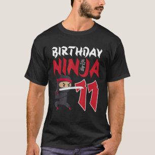 Camiseta Nochevieja Ninja Feliz Día B a 11 años