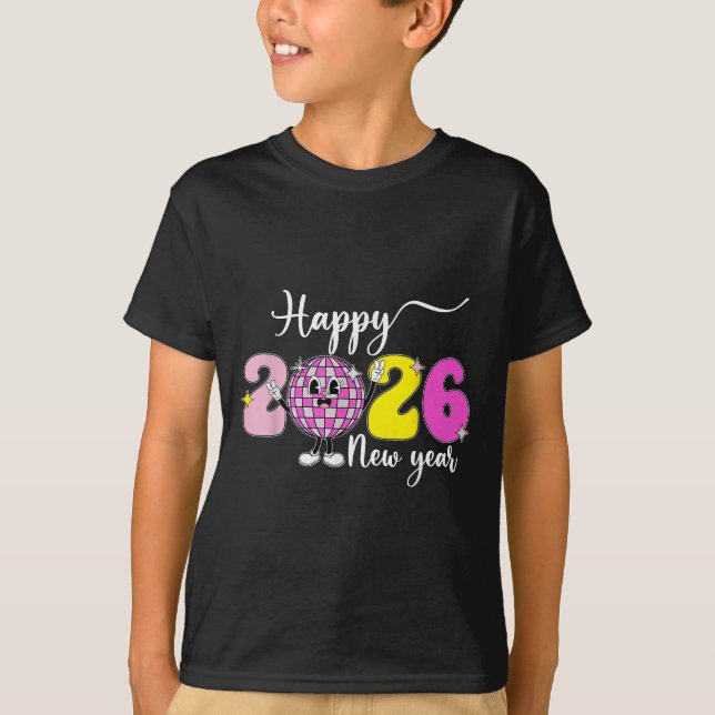 Camiseta Nochevieja Nochevieja Hola 2026 Feliz Año Nuevo 20 (Anverso)