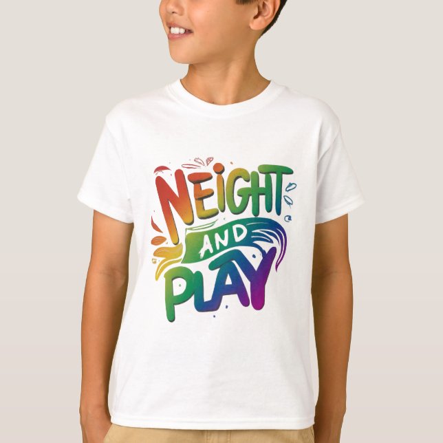 Camiseta Nocho Y Jugar (Anverso)