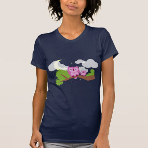 Camiseta Noctámbulo colorido