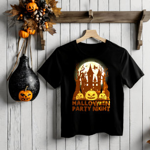 Camiseta nocturna de la fiesta de Halloween