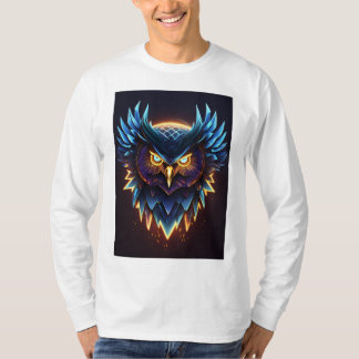 Camiseta Nocturne Mítica: Tee de encantamiento de búho