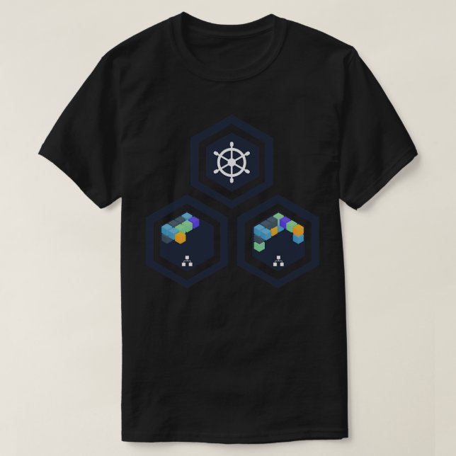 Camiseta Nod de avión de control de clúster de Microsoft Ku (Diseño del anverso)