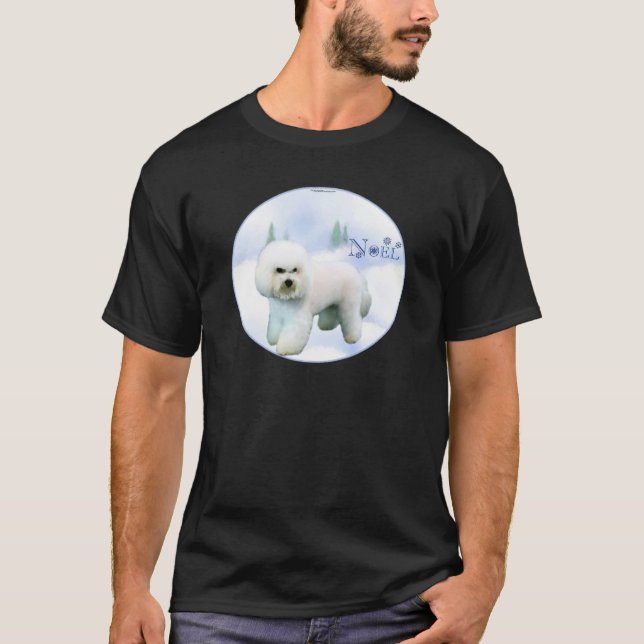 Camiseta Noel Bichon Frise (Anverso)