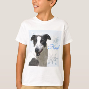 Camiseta Noel blanco y negro gris2