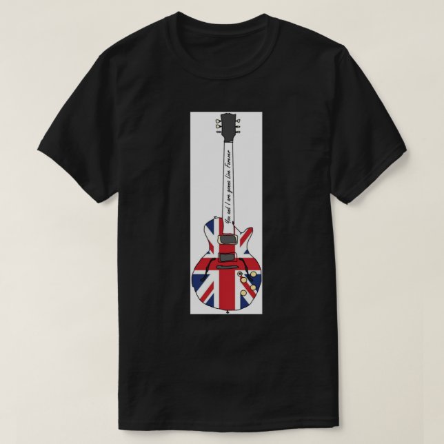 Camiseta Noel Gallagher Union Jack Sheraton Live Forever Gr (Diseño del anverso)