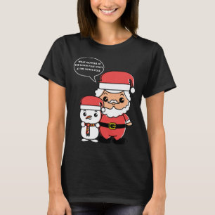 Camiseta Noel navideño navideño divertido de Papá Noel
