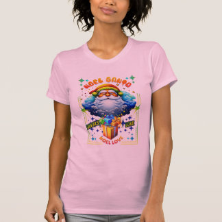 Camiseta Noel Santa Love - Festive Cheer and Joyful Noel Lo
