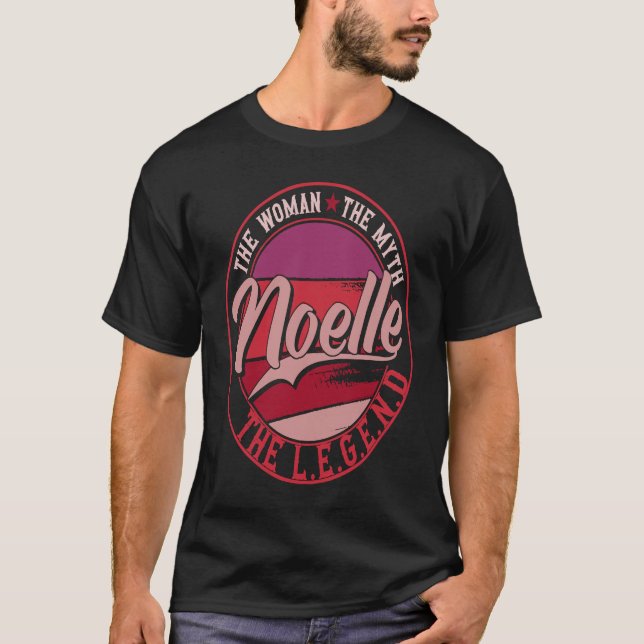 Camiseta Noelle, la Dama del Mito, la leyenda (Anverso)