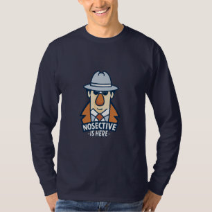 Camiseta "Noesective is Here: Sniffing Out Truth with Style