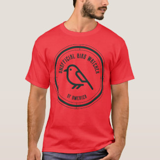 Camiseta NOFFICIAL BIRD WATCHER, amigo de Estados Unidos