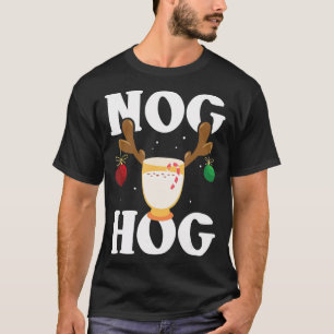 Camiseta Nog Hog Día Nacional del Huevo Navidades de Huevo