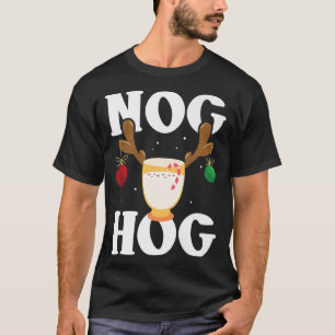 Camiseta Nog Hog Día Nacional del Huevo Navidades de Huevo 