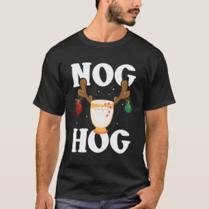 Camiseta Nog Hog Día Nacional del Huevo Nog