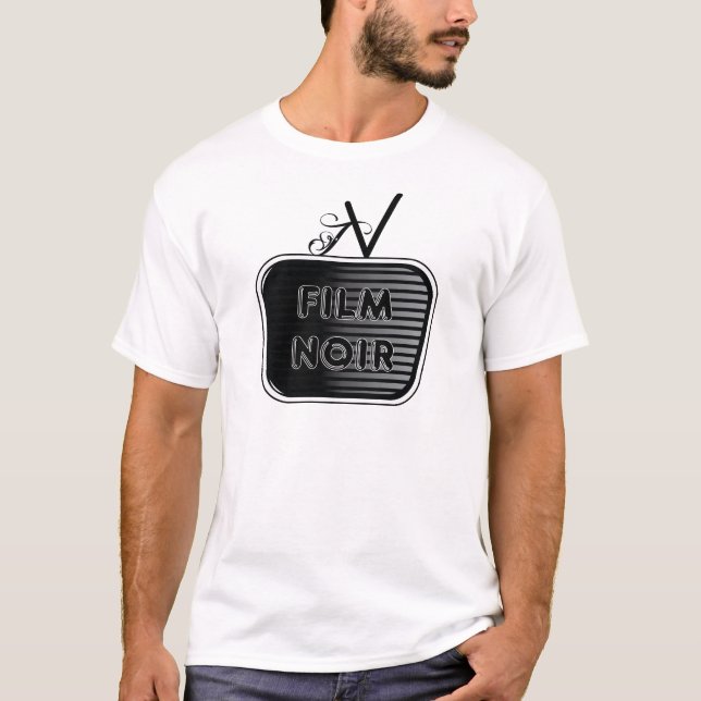 Camiseta Noir de película (Anverso)