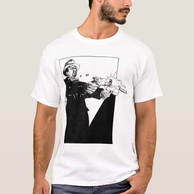 Camiseta Noir del cazador (Anverso)