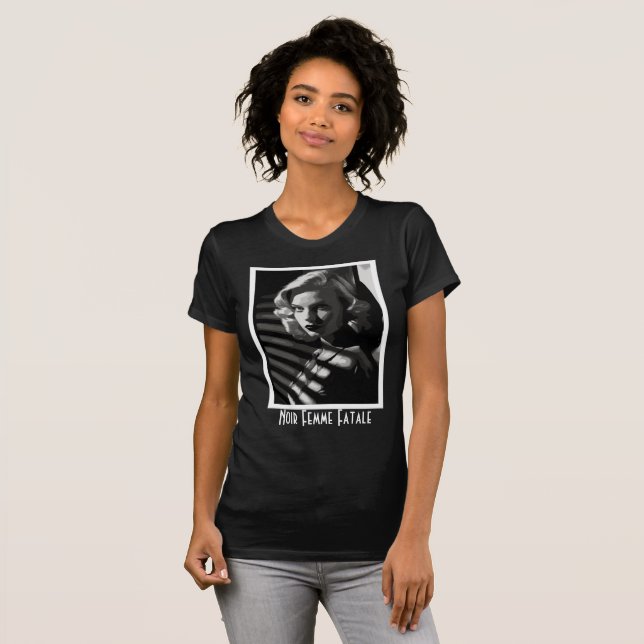 Camiseta Noir Femme Fatale (Anverso completo)