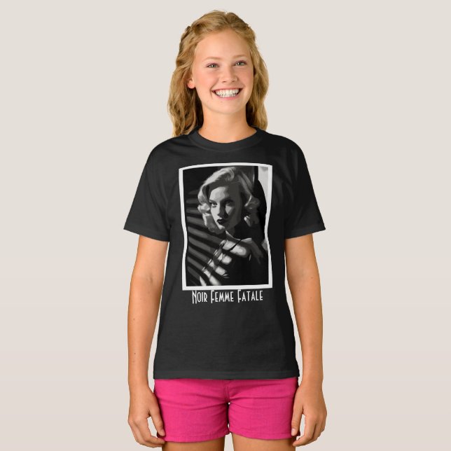 Camiseta Noir Femme Fatale (Anverso completo)