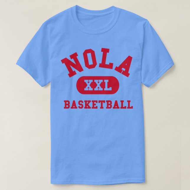 Camiseta NOLA Basketball II TShirt (Diseño del anverso)