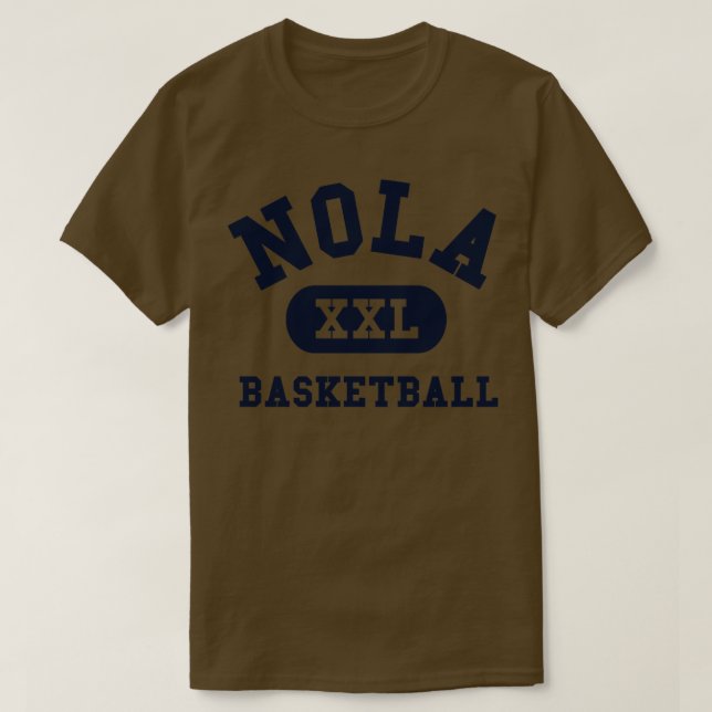Camiseta NOLA Basketball TShirt (Diseño del anverso)