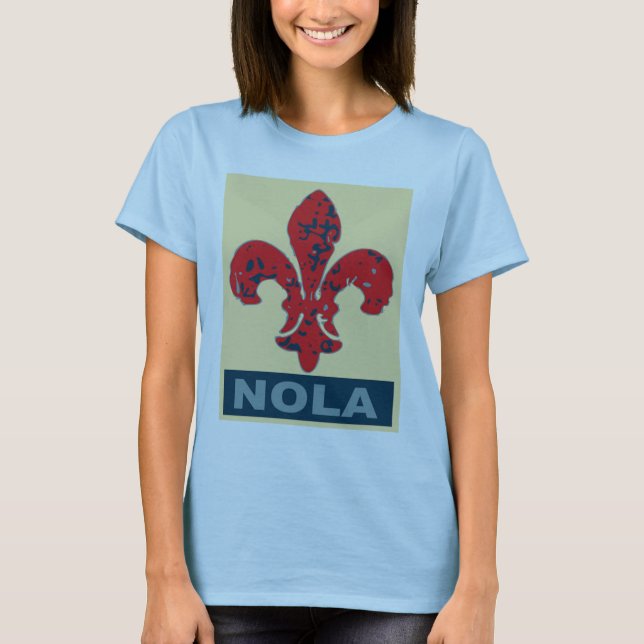 Camiseta Nola Fleur De Lis (Anverso)