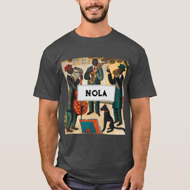 Camiseta Nola Jazz Trio 2 (Anverso)