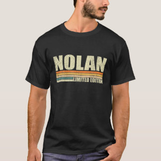 Camiseta Nolan Gift Name Personalized Funny Retro Vintage B