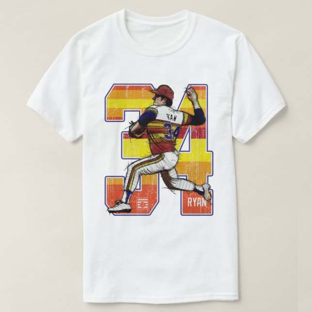 Camiseta Nolan Ryan Heat (Diseño del anverso)