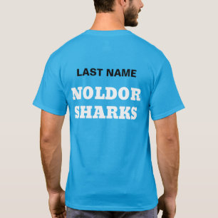 Camiseta Noldor House T-Shirt con Personalización Opcional