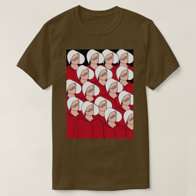 Camiseta Nolite te bastardes carborundorum (Diseño del anverso)