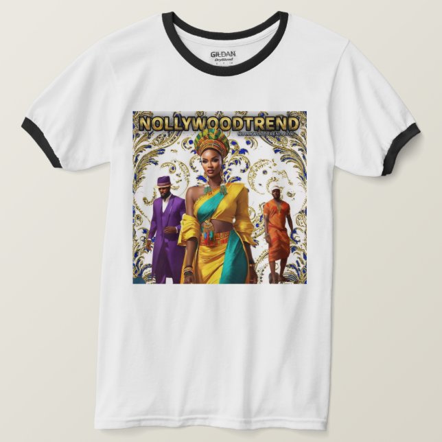 CAMISETA NOLLYWOODTREND. (Anverso del diseño)