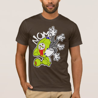 Camiseta ¡NOM! Gatito armado