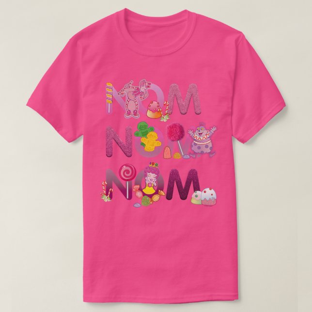 Camiseta Nom, Nom, Nom8 (Diseño del anverso)
