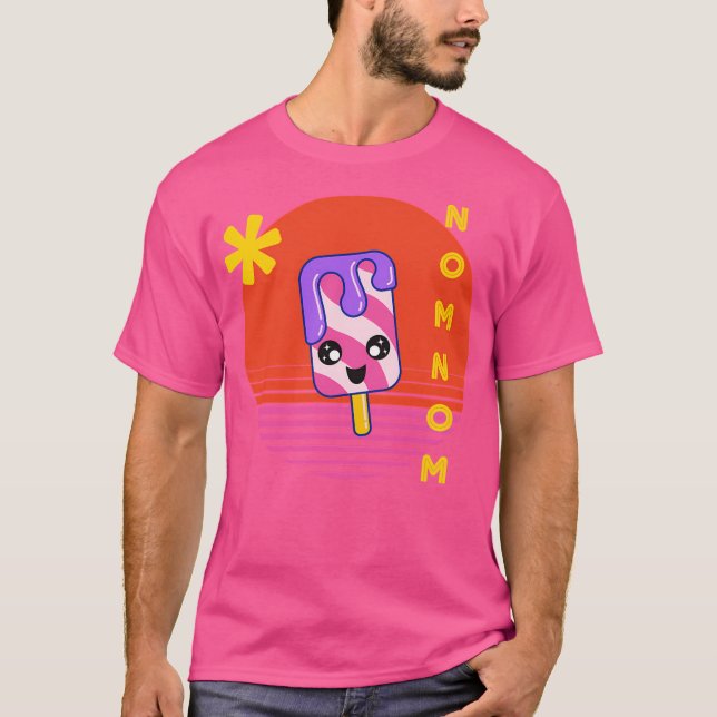 Camiseta Nom Nom Popsicle (Anverso)