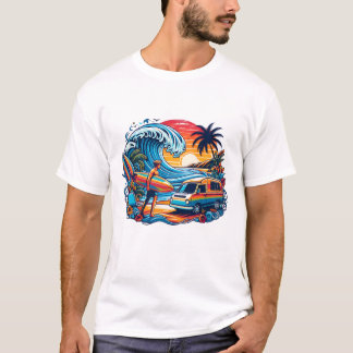 Camiseta Nomad Vanlife Surfer Digital