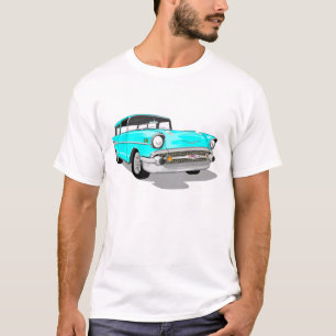 Camiseta Nómada 1957 en azul claro