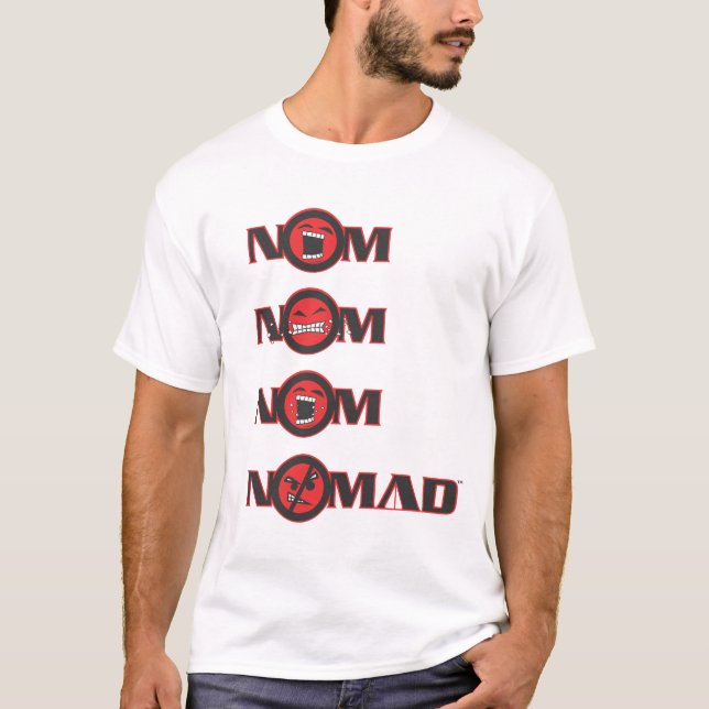 Camiseta NÓMADA de NomNomNom (Anverso)