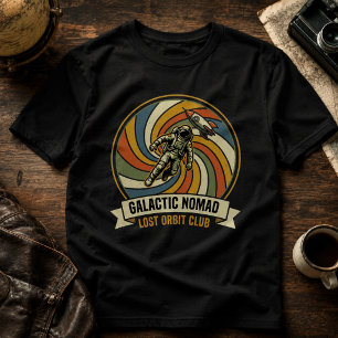 Camiseta Nómada Galáctico – Club de Órbita Perdida