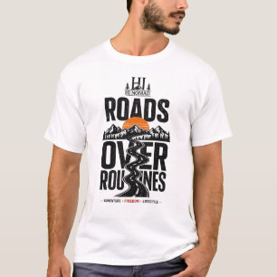 Camiseta nómada 'Largo camino por delante' Los c