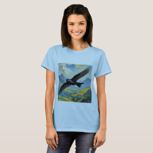 Camiseta Nómada misteriosa: La colorida portata de aves