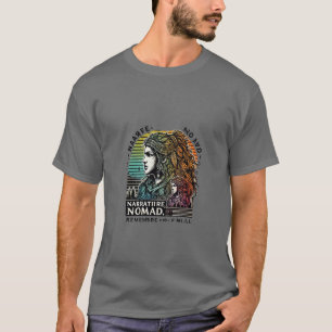 Camiseta Nómada narrativa