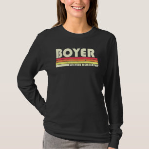 Camiseta Nombra de Boyer Retro Vintage años 80 años 90 Cump