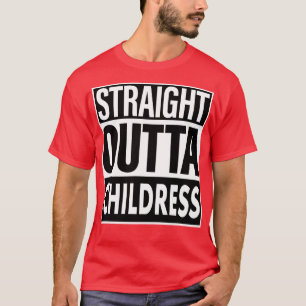 Camiseta Nombra de niño Straight Outta Childress