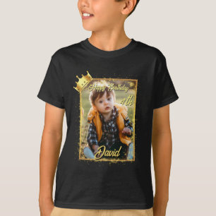 Camiseta Nombramiento de foto personalizado Nacimiento de n