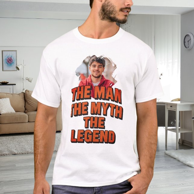 Camiseta Nombramiento de leyenda del mito del hombre de la  (Subido por el creador)